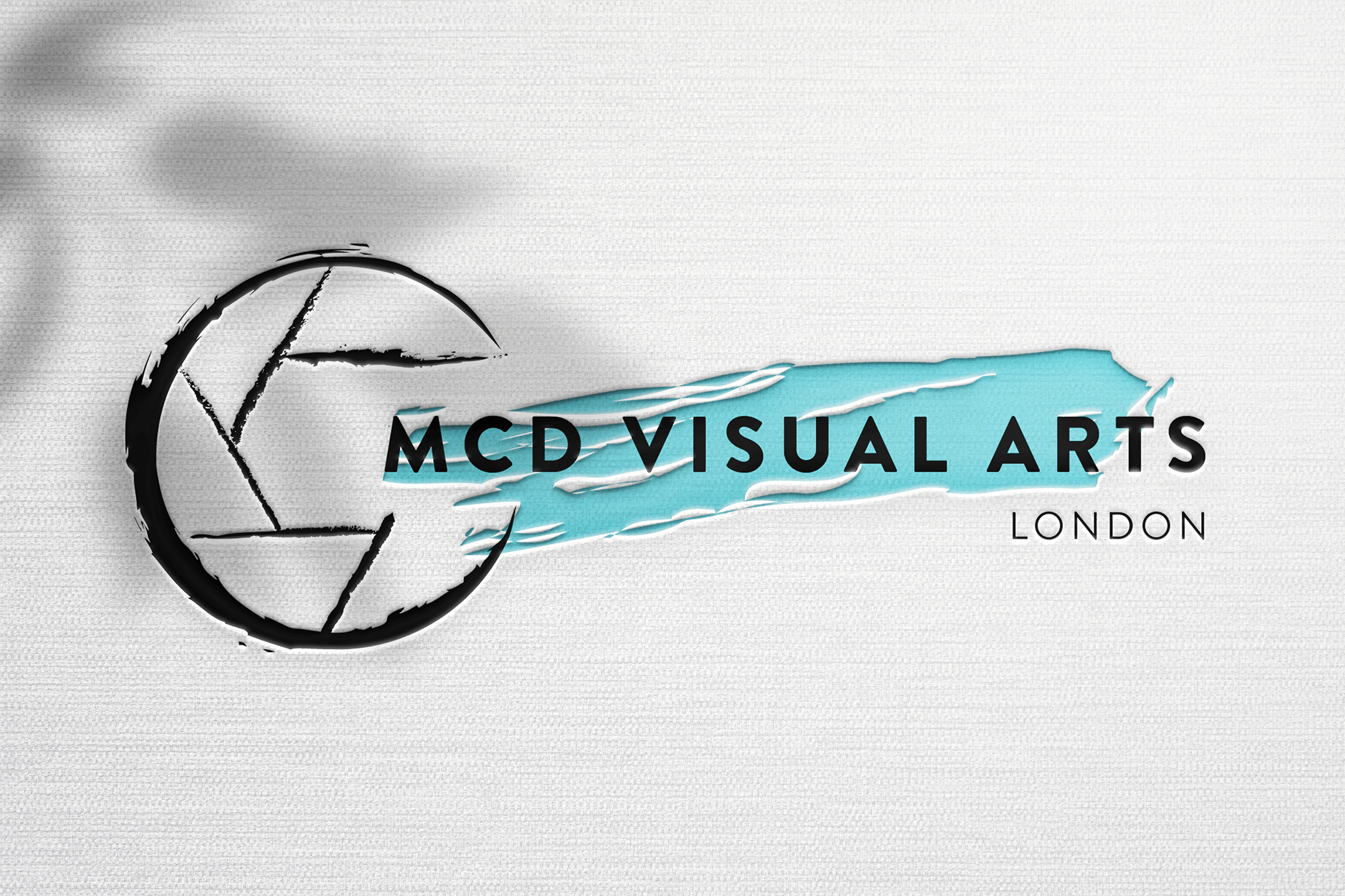 MCD Visual Arts London Logo Design